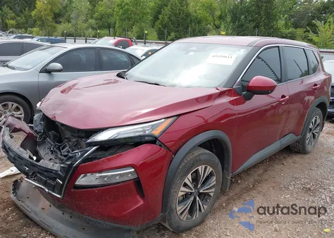 2023 Nissan Rogue Sv Fwd из США, поврежденный, VIN JN8BT3BAXPW013986